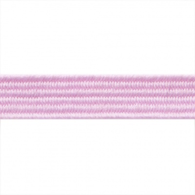 Резиновые нити с текстильным покрытием, шир. 6 мм ( упак.30 м/уп), цв.- 80-розовый - купить в Нальчике. Цена: 155.22 руб.