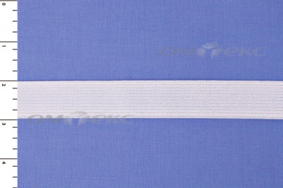 Резинка, 410 гр/м2, шир. 10 мм (в нам. 100 +/-1 м), белая бобина - купить в Нальчике. Цена: 3.31 руб.