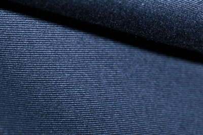 Ткань костюмная 8874/3, цвет темно-синий, 100% полиэфир - купить в Нальчике. Цена 433.60 руб.