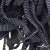 Шнурки #107-07, плоские 130 см, двухцветные цв.серый/чёрный - купить в Нальчике. Цена: 23.03 руб.