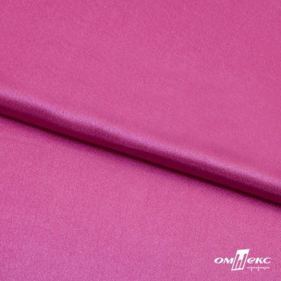 Поли креп-сатин 17-2627, 125 (+/-5) гр/м2, шир.150см, цвет розовый - купить в Нальчике. Цена 155.57 руб.