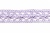Тесьма кружевная 0621-1855, шир. 18 мм/уп. 20+/-1 м, цвет 107-фиолет - купить в Нальчике. Цена: 466.97 руб.