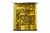 Пайетки "ОмТекс" на нитях, SILVER SHINING, 6 мм F / упак.91+/-1м, цв. 48 - золото - купить в Нальчике. Цена: 356.19 руб.