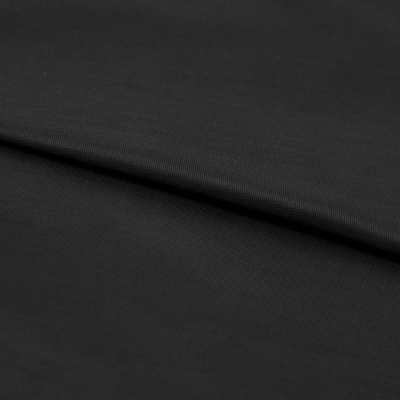 Ткань подкладочная Таффета, антист., 54 гр/м2, шир.150см, цвет чёрный - купить в Нальчике. Цена 60.40 руб.