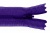 Молния потайная Т3 866, 20 см, капрон, цвет фиолетовый - купить в Нальчике. Цена: 5.27 руб.