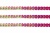 Пайетки "ОмТекс" на нитях, CREAM, 6 мм С / упак.73+/-1м, цв. 89 - розовый - купить в Нальчике. Цена: 468.37 руб.