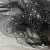 Сетка Фатин Глитер Спейс, 12 (+/-5) гр/м2, шир.150 см, 16-167/черный - купить в Нальчике. Цена 184.03 руб.