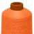 Нитки текстурированные некручёные 457, намот. 15 000 м, цвет оранжевый - купить в Нальчике. Цена: 204.10 руб.