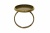 Заготовка для рукоделия металлическая фигурная для кольца 15мм - купить в Нальчике. Цена: 7.44 руб.