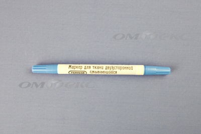 Маркер двухсторонний смывающийся для ткани RA-002 голубой - купить в Нальчике. Цена: 207.84 руб.