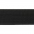 Резинка 25 мм Тканая, 13,75 гр/п.м, (бобина 25 +/-0,5 м) - черная  - купить в Нальчике. Цена: 11.67 руб.