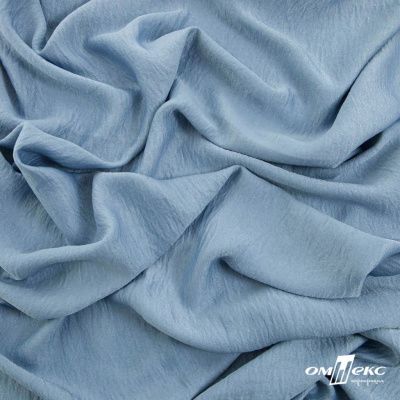 Ткань плательная Муар, 100% полиэстер,165 (+/-5) гр/м2, шир. 150 см, цв. Серо-голубой - купить в Нальчике. Цена 215.65 руб.