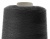 Швейные нитки (армированные) 28S/2, нам. 2 500 м, цвет чёрный - купить в Нальчике. Цена: 139.91 руб.