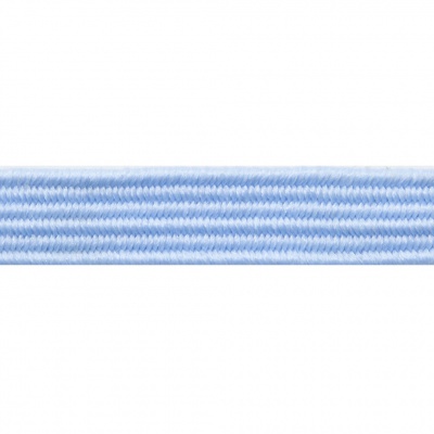 Резиновые нити с текстильным покрытием, шир. 6 мм ( упак.30 м/уп), цв.- 108-голубой - купить в Нальчике. Цена: 155.22 руб.